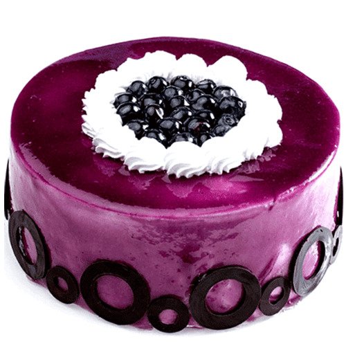 Beautiful Blueberry Cake
