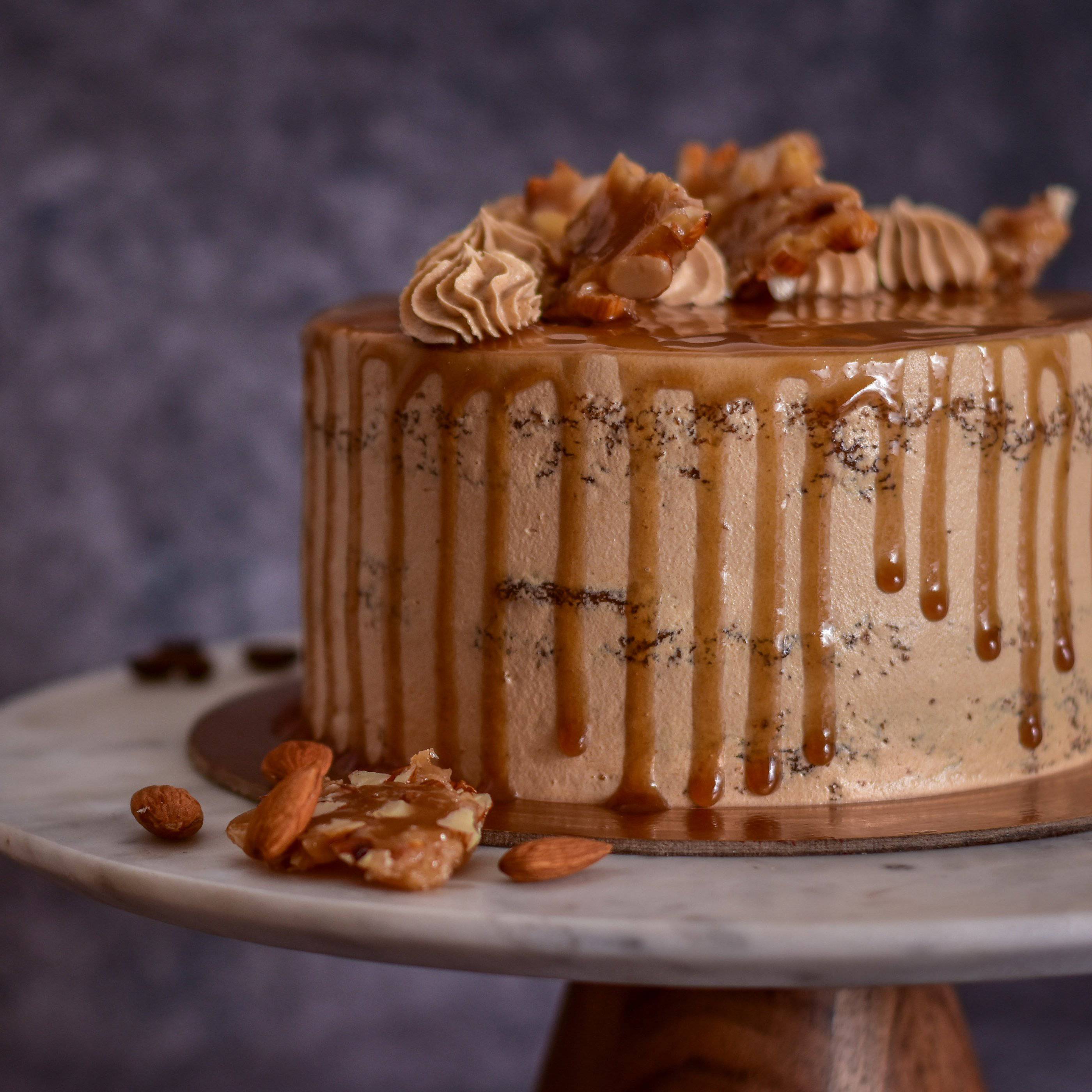 Coffee Butterscotch Cake