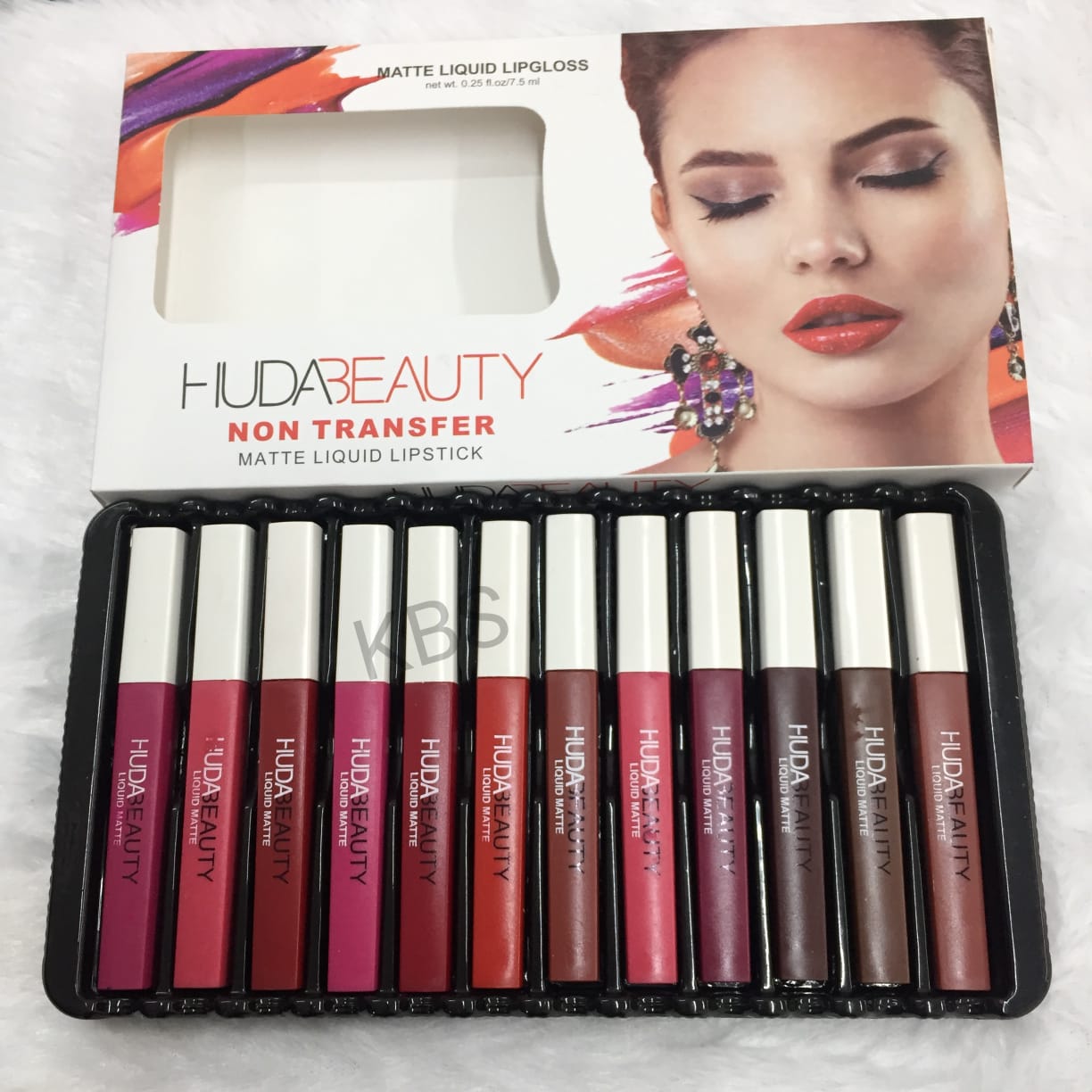 Huda Beauty Non Transfer Matte Lipsticks Set Of 12
