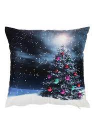 Moonlight Christmas Tree Pillow