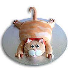 Tabby Cat Cake