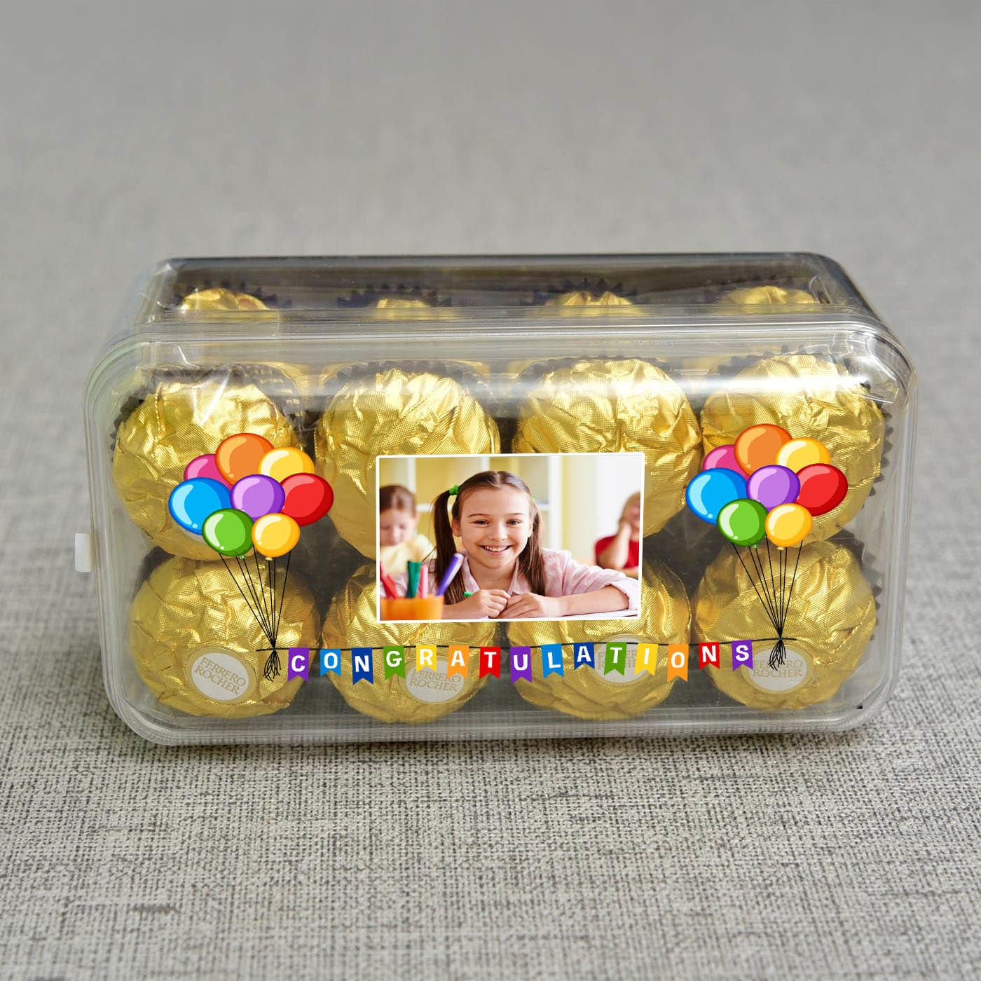 Ferrero Rocher Chocolates in Personalized Box