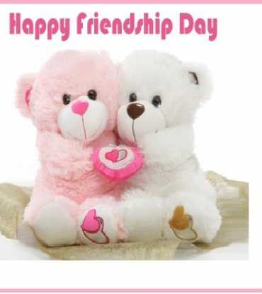 happy friendship day teddy bear