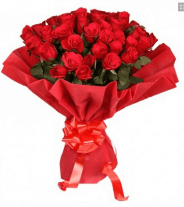 25-Red-Rose-Flower-bunch