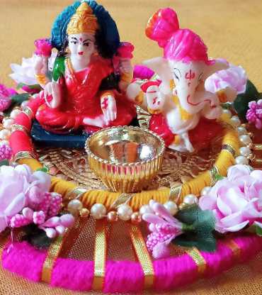 Decorative Laxmi Ganesh 