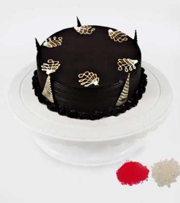 Cake With Holi Tikka