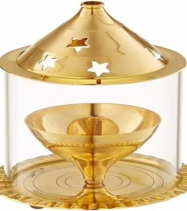 Akhand Diya Brass