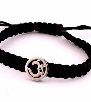 Aumkaara Gents Bracelet In Silver