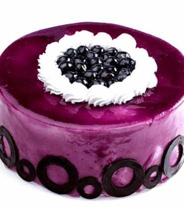 Beautiful Blueberry Cake