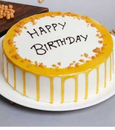 Birthday Butterscotch Cake