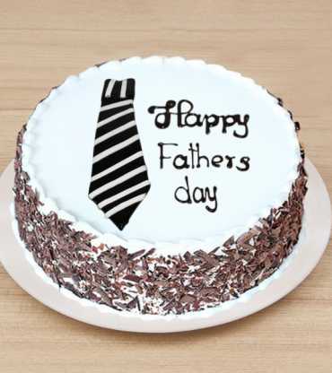 Black Forest Tie Fathers Day Cake