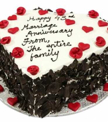 Black Forest Anniversary Cake