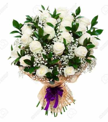 Bunch-Of-20-White-Roses 