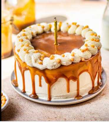 Butterscotch Cream Cake