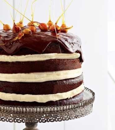 Butterscotch Chocolate Layer Cake