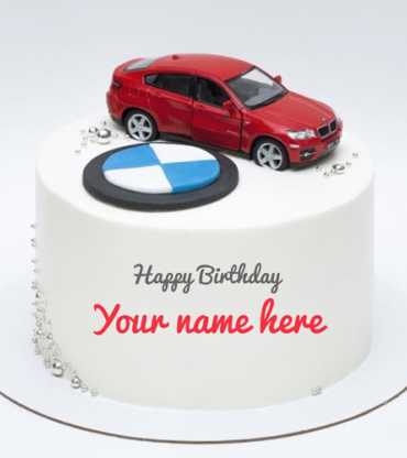 B M W Car Cake