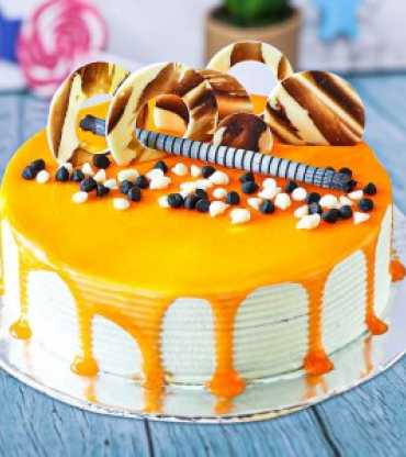 Choco Chip Butterscotch Cake
