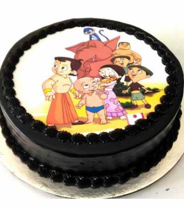 Chota Bheem And Friends Cake