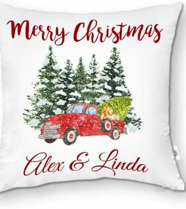 Christmas Pillow With Name