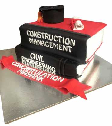 Civil Engineering Graduation Cake