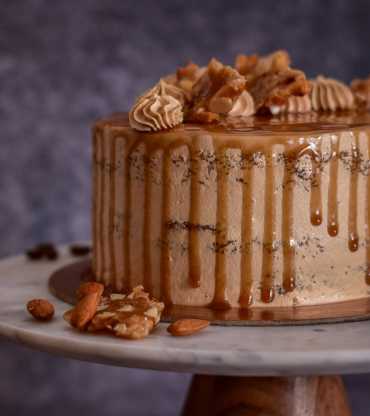 Coffee Butterscotch Cake