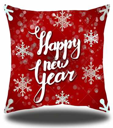 Dazzling New Year Cushion