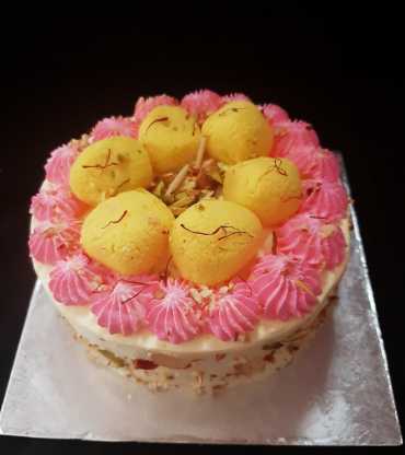 Delicious Rajbhog Cake