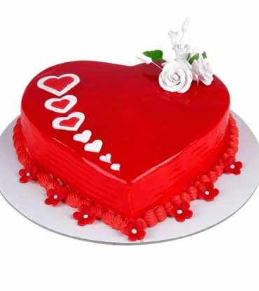 Delight Love Heart Shape Cake