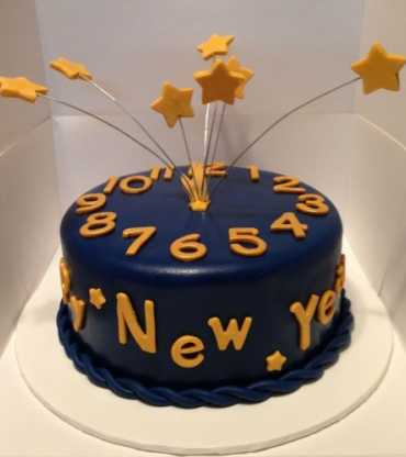 Designer New Year Cake