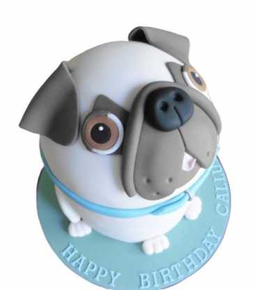 Dog Design Cake