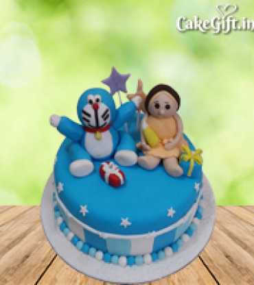 Doraemon Fondant Cake