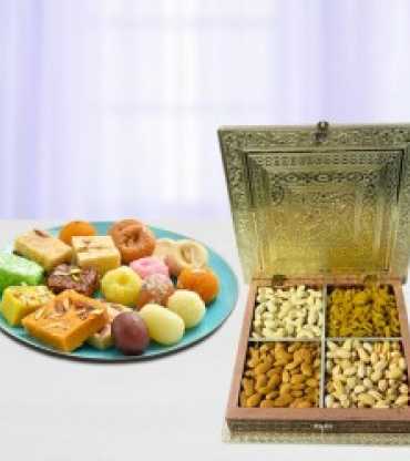 Mix Sweets And Dry Fruits