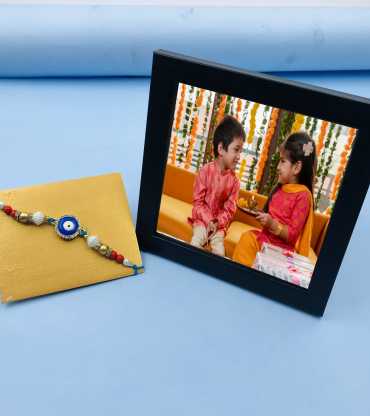 Evil Eye Rakhi And Frame