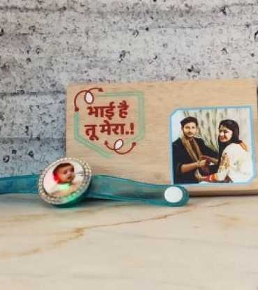 Rakhi with Plaque