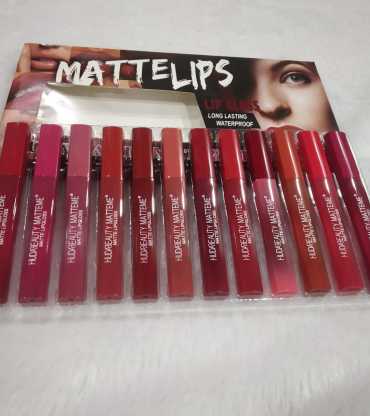 Huda Beauty Matte Lipstick Set Of 12