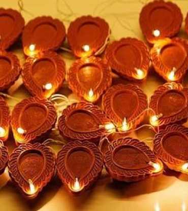 LED Diya Lights