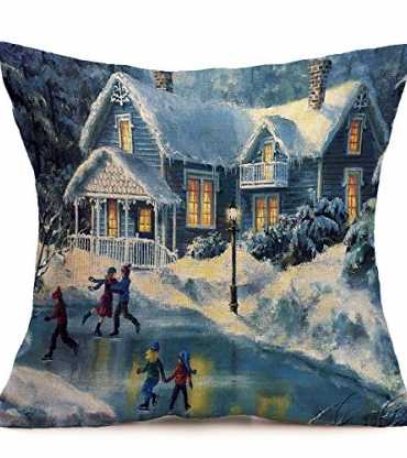 Merry Christmas Throw Pillow