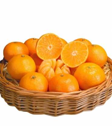 Orange Fruit With Basket