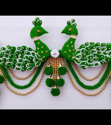 Peacock Door Hanging