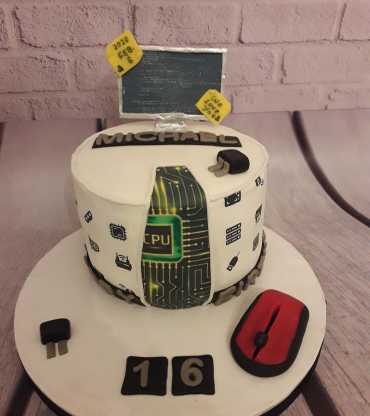 Promising Computer Engineer Cake