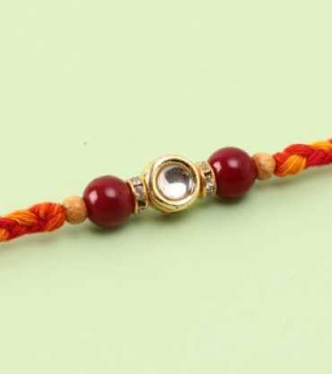 Beaded Traditional Mauli Rakhi