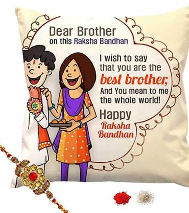 Raksha-Bandhan-Rakhi-With-Cushion