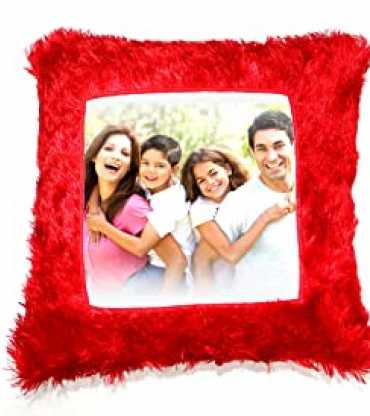 Red Photo Cushion