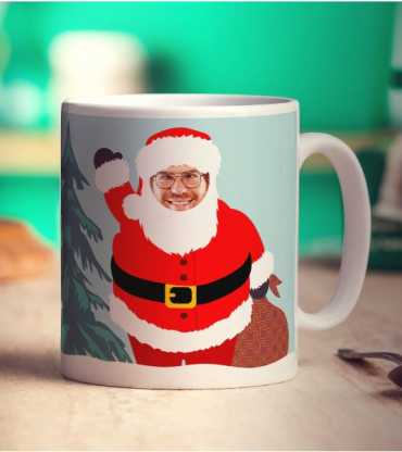 Secret Santa Gift Photo Mug