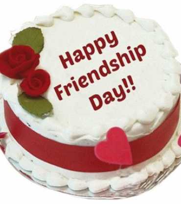 Special friendship day Vanila cake