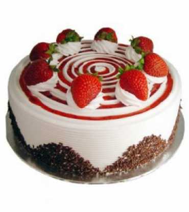 Strawberry Black Forest Cake