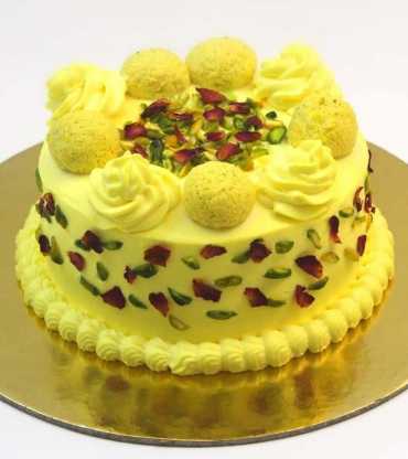 Traditional Sweet Rajbhog Cake