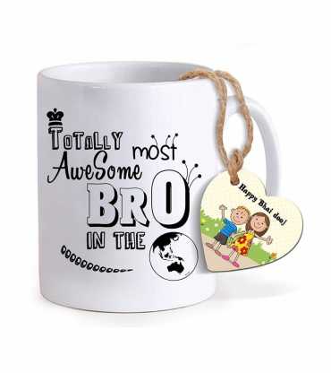 Unique Quote Bhai Dooj Mug