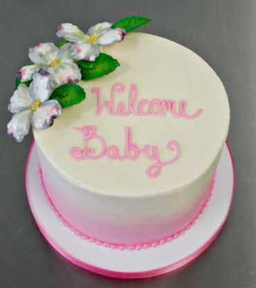 Welcome Baby Shower Cake