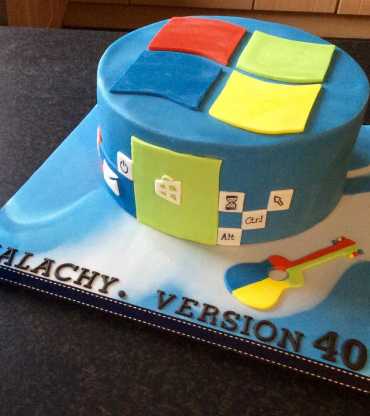 Windows Theme Cake